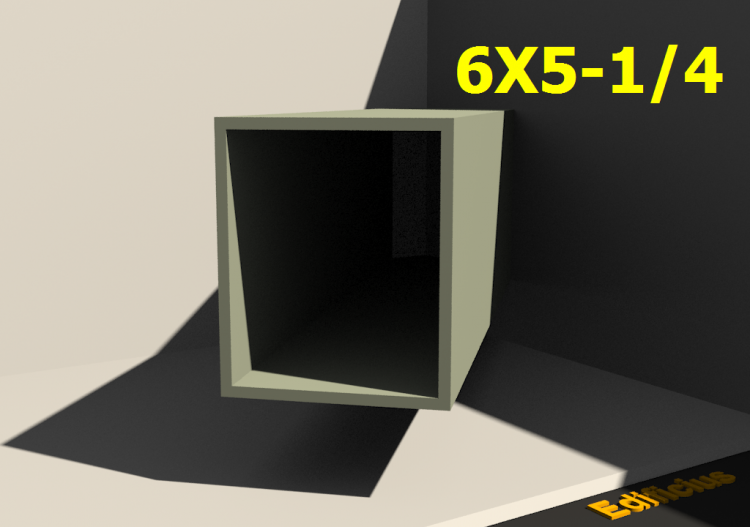 三维剖面 - 6X5-1/4 - ACCA software
