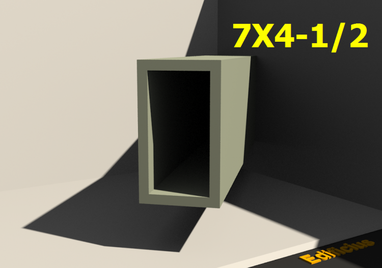 Perfilados 3D - 7X4-1/2 - ACCA software
