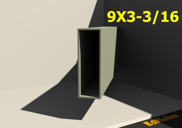 3D Profile - 9X3-3/16 - ACCA software