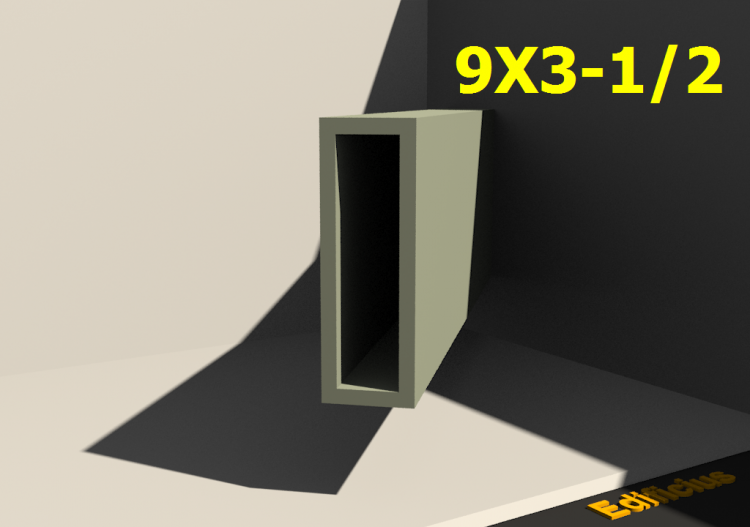 3D Profiles - 9X3-1/2 - ACCA software