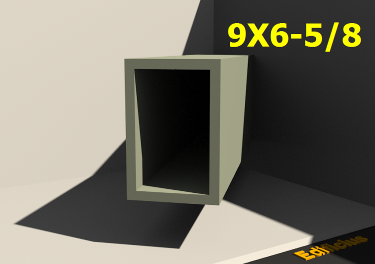 三维剖面 - 9X6-5/8 - ACCA software