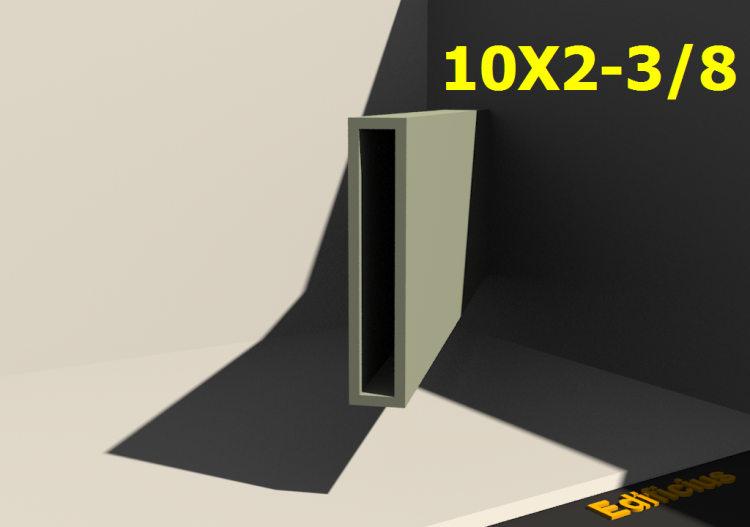 Profilati 3D - 10X2-3/8 - ACCA software