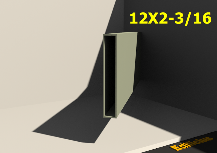 三维剖面 - 12X2-3/16 - ACCA software