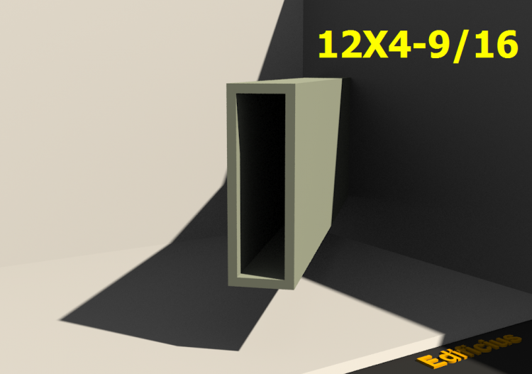 3D Profile - 12X4-9/16 - ACCA software