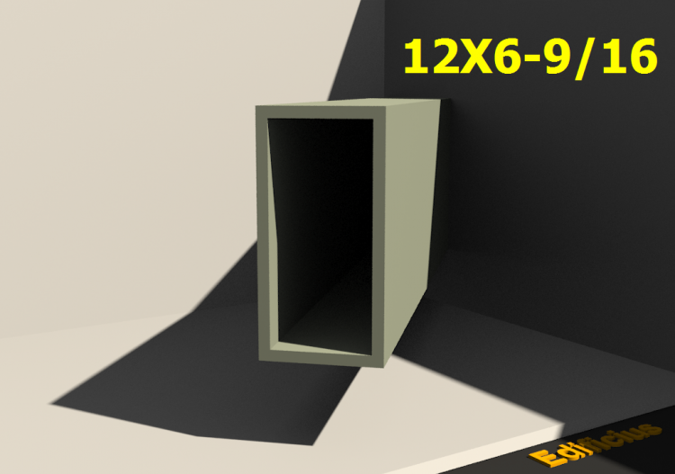 三维剖面 - 12X6-9/16 - ACCA software