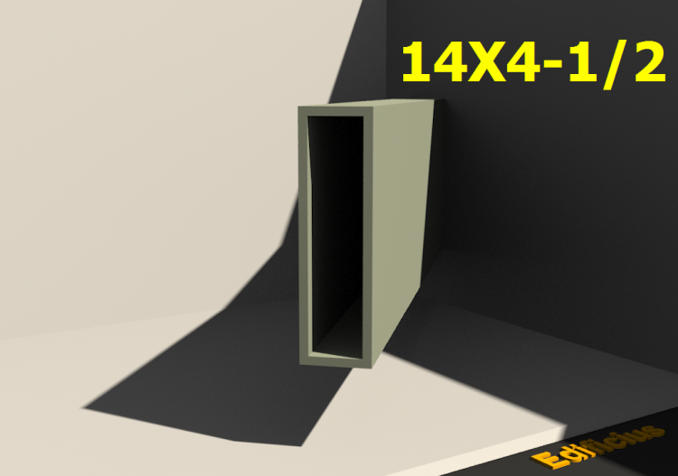 三维剖面 - 14X4-1/2 - ACCA software