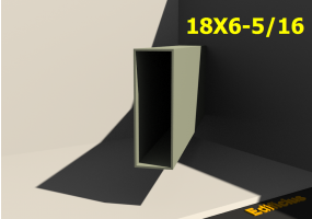 3D Profile - 18X6-5/16