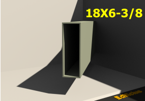 3D Profile - 18X6-3/8