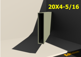 3D Profile - 20X4-5/16