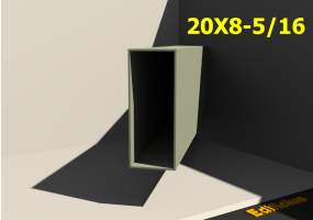 3D Profile - 20X8-5/16