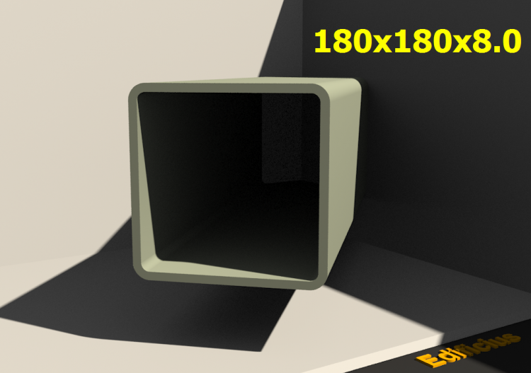 3D Profiles - 180x180x8.0 - ACCA software