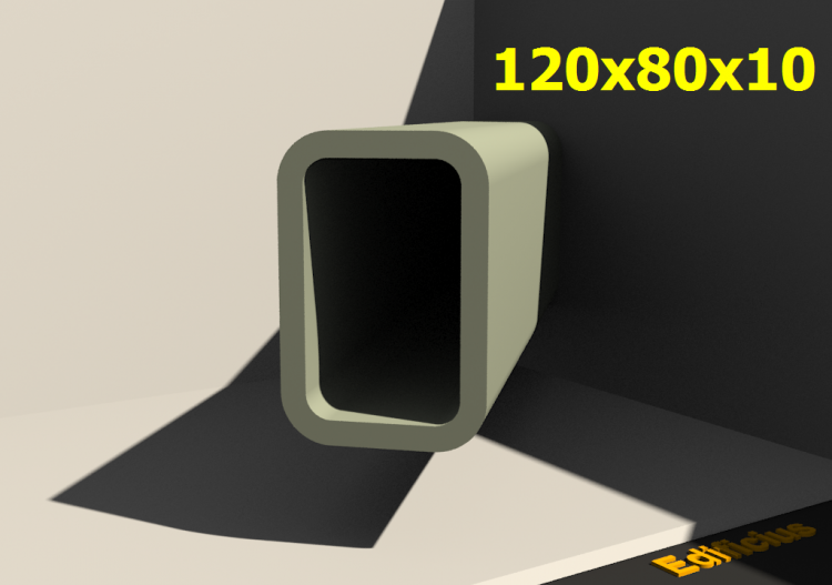 Profilés 3D - 120x80x10 - ACCA software