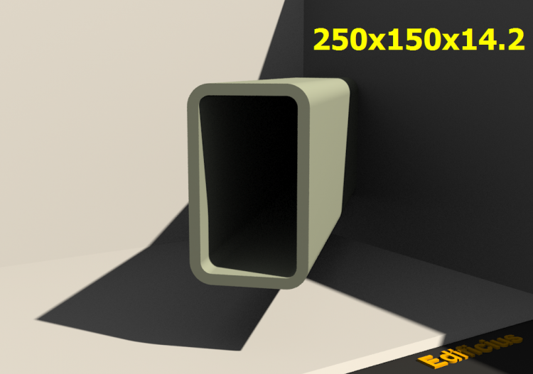 三维剖面 - 250x150x14.2 - ACCA software