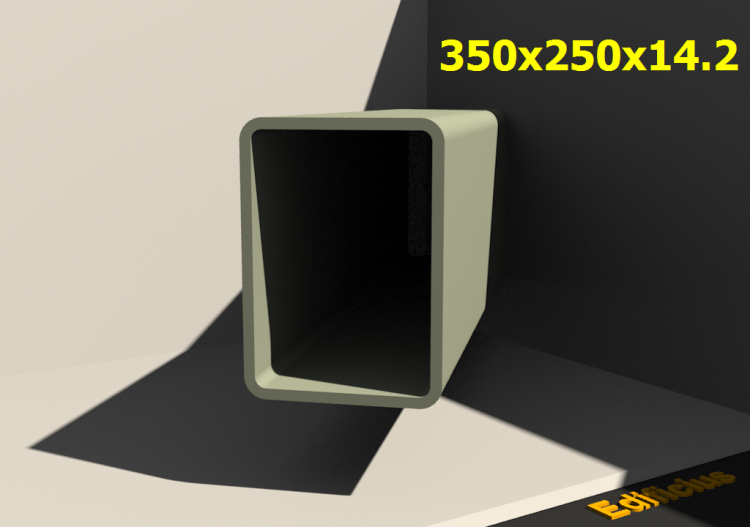 三维剖面 - 350x250x14.2 - ACCA software