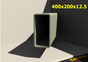 3D Profile - 400x200x12.5