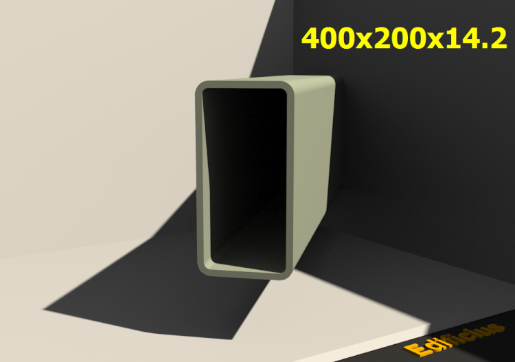 三维剖面 - 400x200x14.2 - ACCA software
