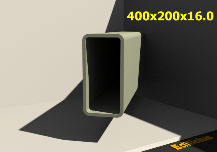 3D Profile - 400x200x16.0 - ACCA software