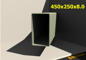 3D Profile - 450x250x8.0