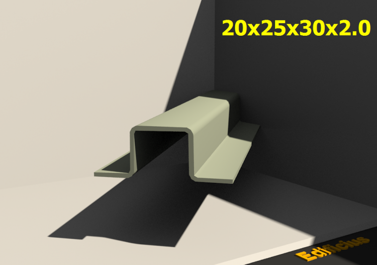 Profilés 3D - 20x25x30x2.0 - ACCA software
