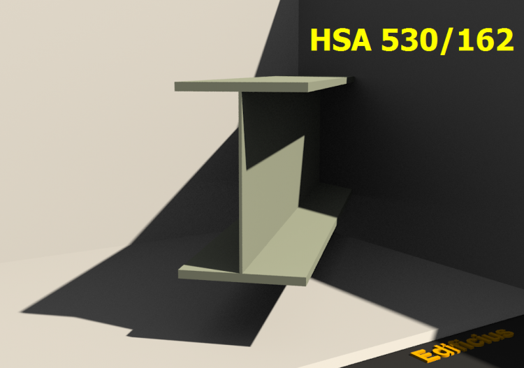 Profils soudés 3D - HSA 530/162 - ACCA software