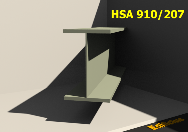 3D Profile geschweißt - HSA 910/207 - ACCA software