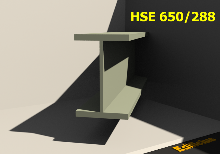 Profils soudés 3D - HSE 650/288 - ACCA software