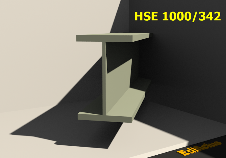 Welded Profiles 3D - HSE 1000/342 - ACCA software