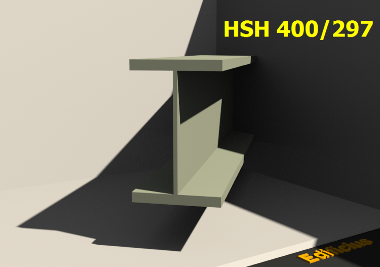 Perfis soldados 3D - HSH 400/297 - ACCA software