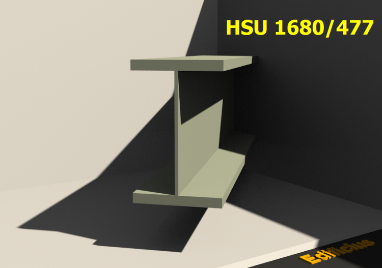 Welded Profiles 3D - HSU 1680/477 - ACCA software