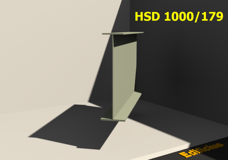 Perfiles soldados 3D - HSD 1000/179 - ACCA software