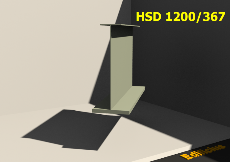3D Profile geschweißt - HSD 1200/367 - ACCA software