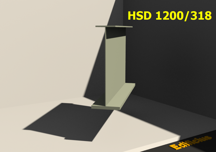 Welded Profiles 3D - HSD 1200/318 - ACCA software