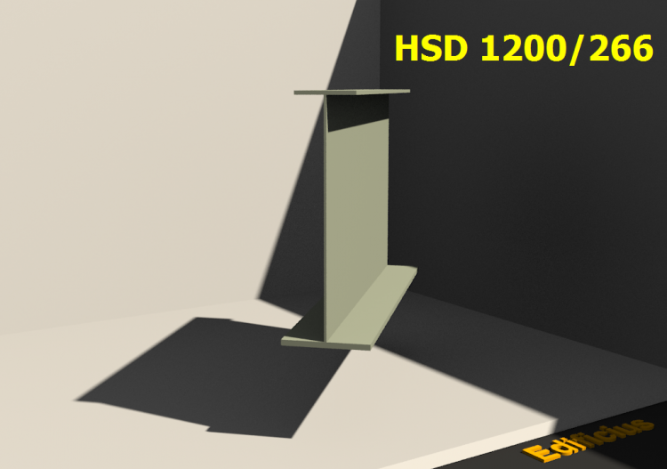 Welded Profiles 3D - HSD 1200/266 - ACCA software