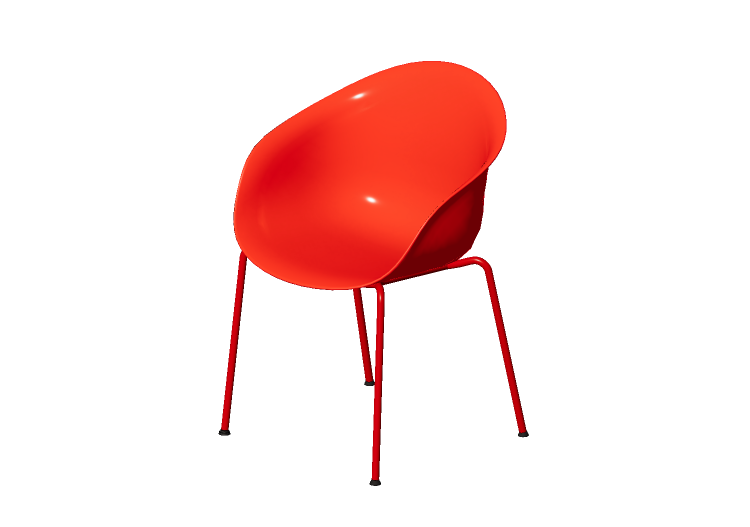 Sillas 3D - Silla de plástico - Allermuir - Kin - 302 -... Sillas 3D - Silla de plástico - Allermuir - Kin - 302 -...