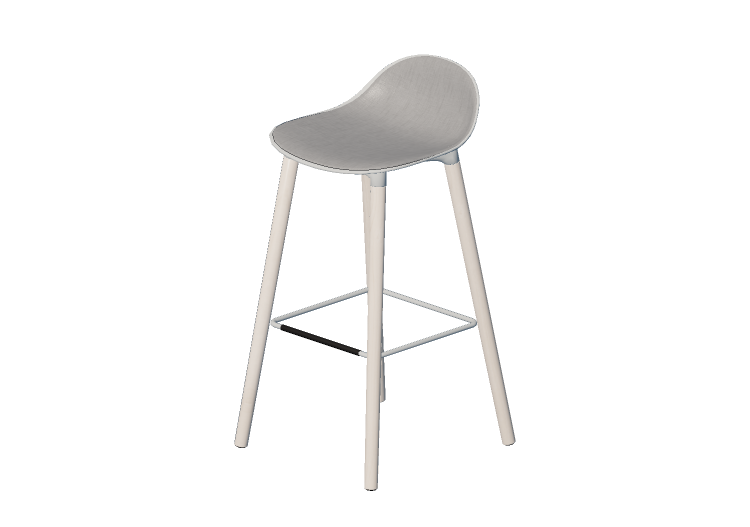 3D Chairs - Fabric stool - Allermuir - Kin - 503U2 -... 3D Chairs - Fabric stool - Allermuir - Kin - 503U2 -...