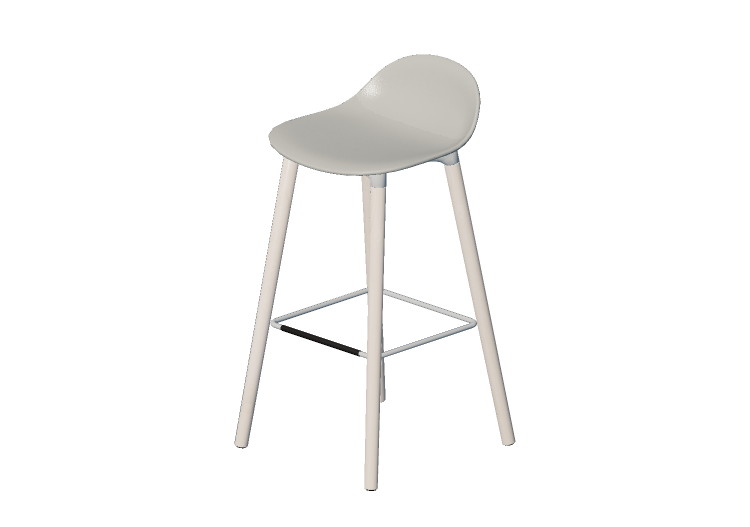 3D Stühle - Hocker aus Stoff - Allermuir - Kin - 503U3 -... 3D Stühle - Hocker aus Stoff - Allermuir - Kin - 503U3 -...