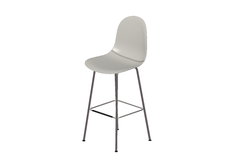 Sedie 3D - Sgabello in tessuto - Allermuir - Kin - 602U3 -... Sedie 3D - Sgabello in tessuto - Allermuir - Kin - 602U3 -...