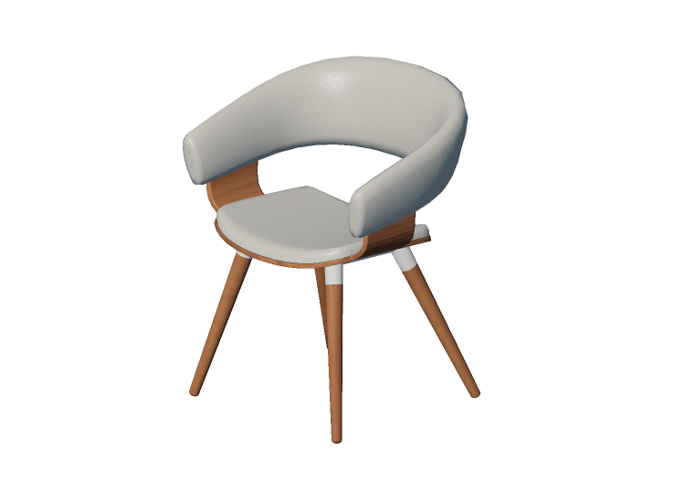3D Stühle - Stuhl aus Stoff - Allermuir - Mollie - A685 -... 3D Stühle - Stuhl aus Stoff - Allermuir - Mollie - A685 -...
