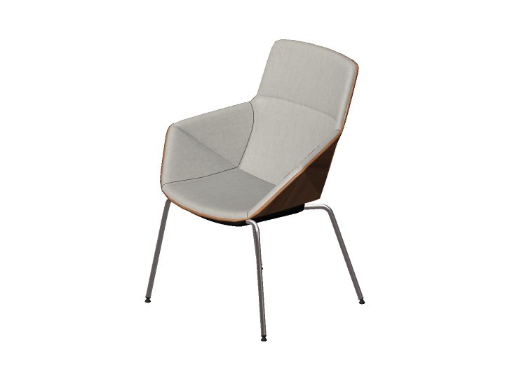 Sedie 3D - Sedia in tessuto - Allermuir - Phoulds - PH3U -... Sedie 3D - Sedia in tessuto - Allermuir - Phoulds - PH3U -...