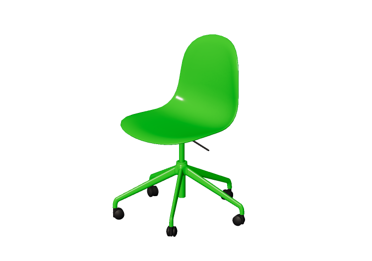 Sedie 3D - Sedia in plastica - Allermuir - Kin - 105 -... Sedie 3D - Sedia in plastica - Allermuir - Kin - 105 -...