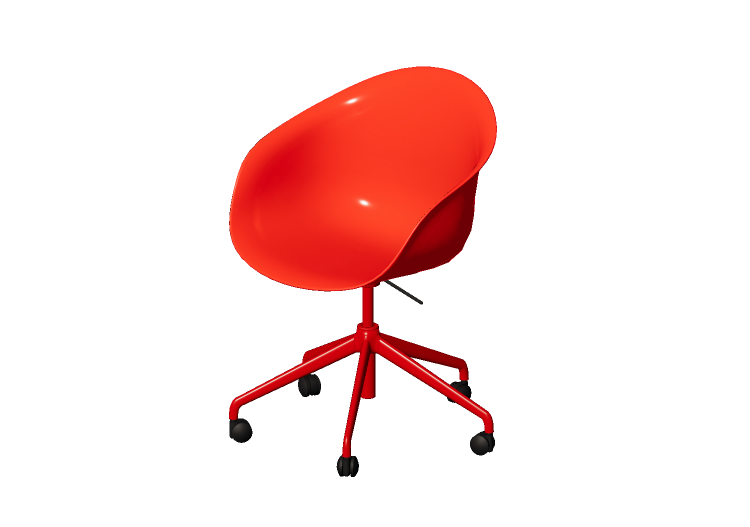 3D Chairs - Plastic chair - Allermuir - Kin - 305 -... 3D Chairs - Plastic chair - Allermuir - Kin - 305 -...