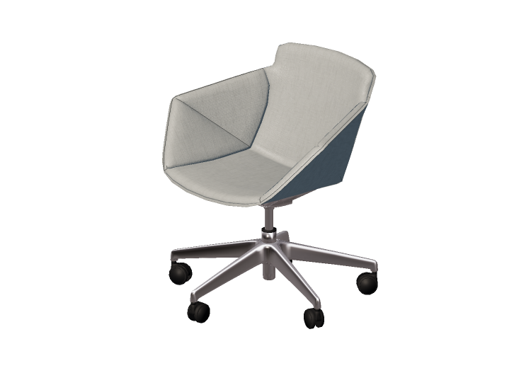 Cadeira 3D - Cadeira em tecido - Allermuir - Phoulds - PH7... Cadeira 3D - Cadeira em tecido - Allermuir - Phoulds - PH7...