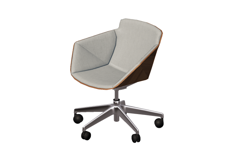 Sillas 3D - Silla de tela - Allermuir - Phoulds - PH7U -... Sillas 3D - Silla de tela - Allermuir - Phoulds - PH7U -...