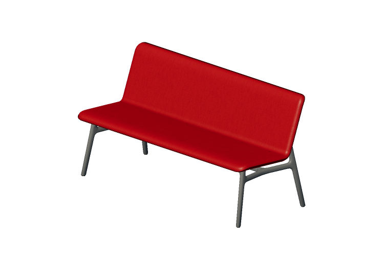Banc 3D - Banc entièrement rembourré - Allermuir - Axyl... Banc 3D - Banc entièrement rembourré - Allermuir - Axyl...