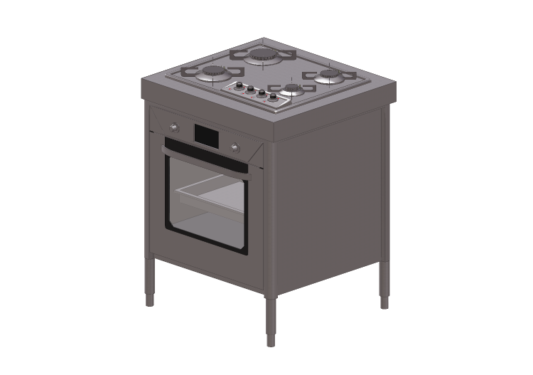 Cucine 3D - Elemento da cucina - Alpes Inox - Alpes Inox Cucine 3D - Elemento da cucina - Alpes Inox - Alpes Inox