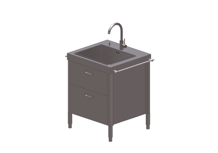 Lavelli 3D - Lavabo con cassetti - Alpes Inox - Alpes Inox Lavelli 3D - Lavabo con cassetti - Alpes Inox - Alpes Inox