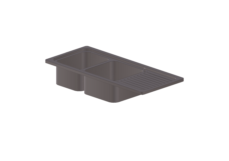 Lavabos et éviers 3D - Lavabo en métal - Alpes Inox -... Lavabos et éviers 3D - Lavabo en métal - Alpes Inox -...