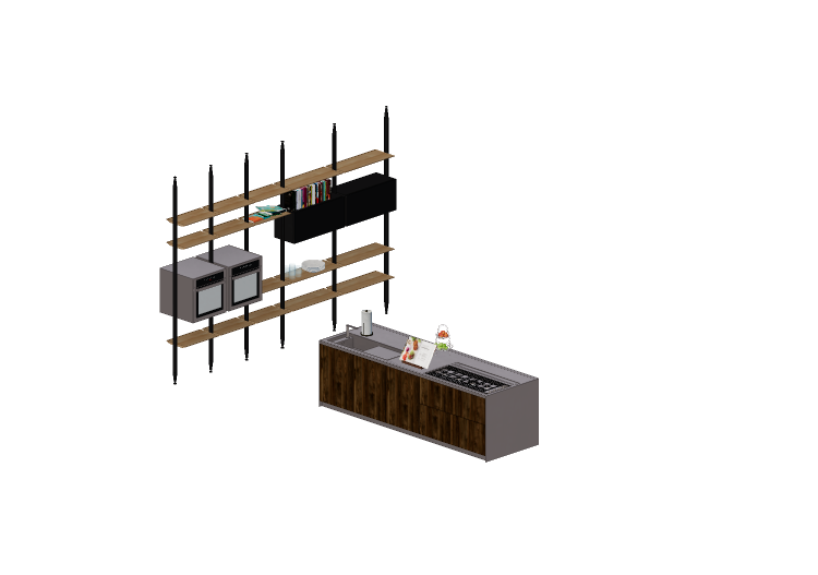 Cocinas 3D - Cocina completa de electrodoméstisco - Alta -... Cocinas 3D - Cocina completa de electrodoméstisco - Alta -...
