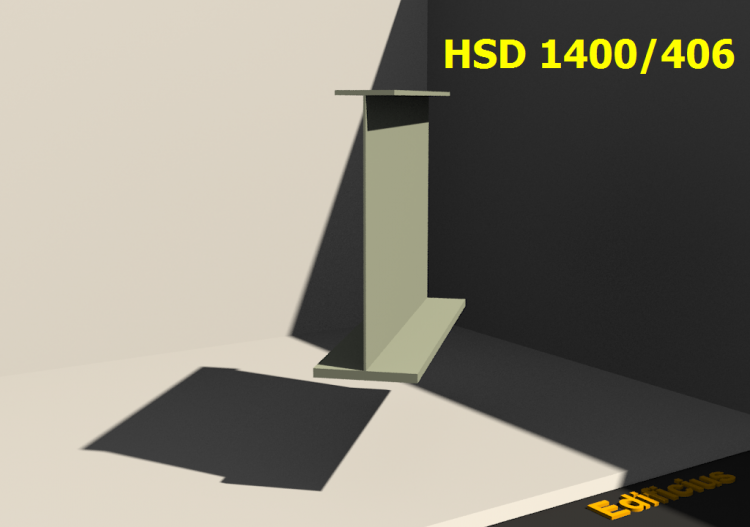 3D Profile geschweißt - HSD 1400/406 - ACCA software