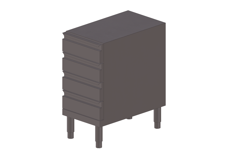 3D Hanging cabinets - Drawer unit - Angelo Po - AC04Z4 -... 3D Hanging cabinets - Drawer unit - Angelo Po - AC04Z4 -...